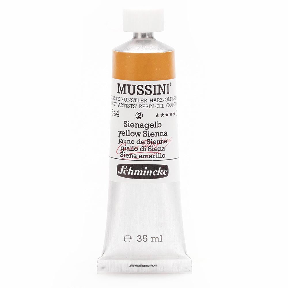 Schmincke Mussini Yağlı Boya 35ml Yellow Sienna 644 S.2