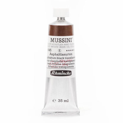 Schmincke Mussini Yağlı Boya 35ml Asphaltum Brown Translucent 645 S.1