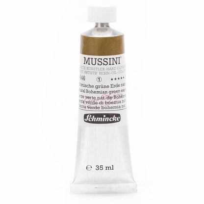 Schmincke Mussini Yağlı Boya 35ml Natural Bohemian Green Earth 646 S.1