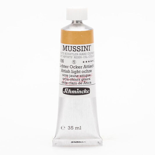 Schmincke Mussini Yağlı Boya 35ml Attish Light Ochre 656 S.1