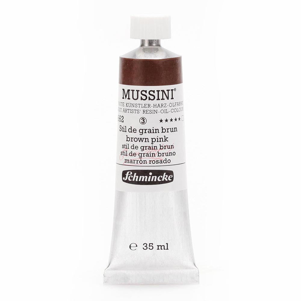 Schmincke Mussini Yağlı Boya 35ml Brown Pink 662 S.3