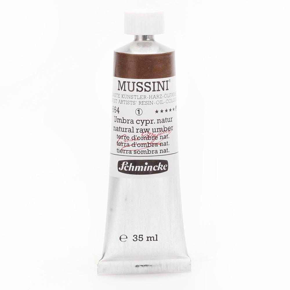 Schmincke Mussini Yağlı Boya 35ml Natural Raw Umber 664 S.1