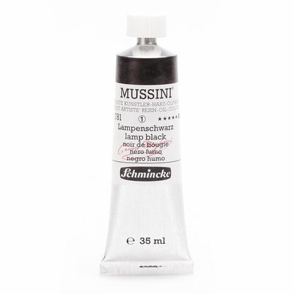 Schmincke Mussini Yağlı Boya 35ml Lamp Black 781 S.1