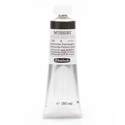 Schmincke Mussini Yağlı Boya 150ml Schmincke Payne's Grey 782 S.3
