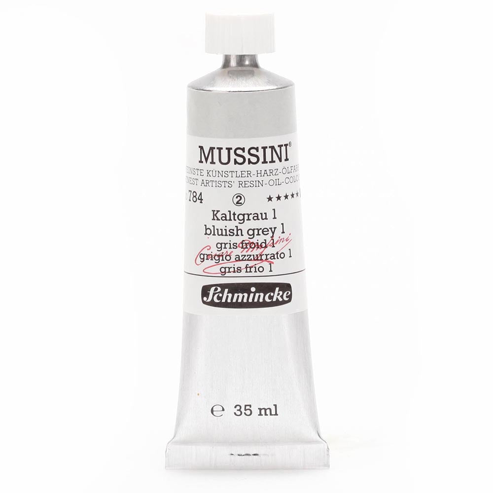 Schmincke Mussini Yağlı Boya 35ml Bluish Grey 1 784 S.2