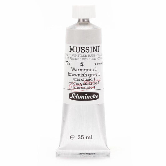 Schmincke Mussini Yağlı Boya 35ml Brownish Grey 1 787 S.2