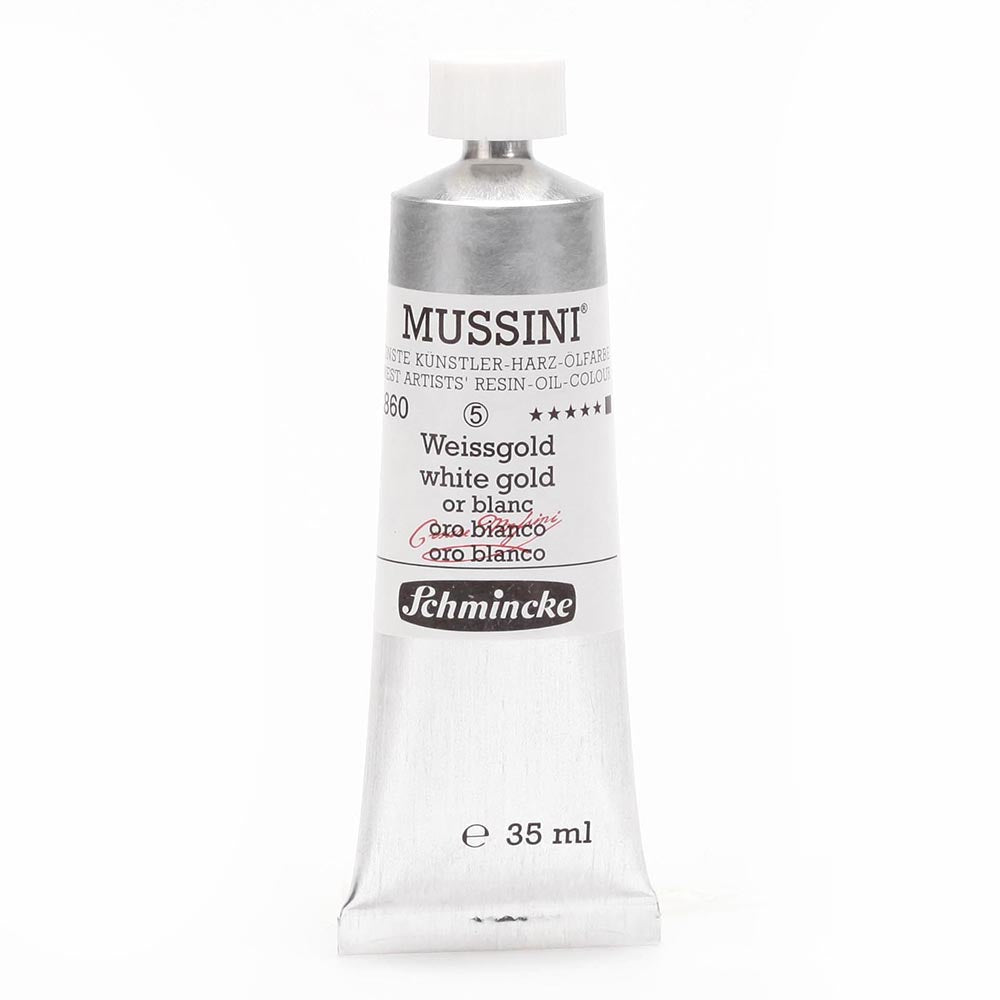 Schmincke Mussini Yağlı Boya 35ml White Gold 860 S.5