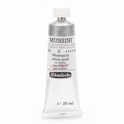 Schmincke Mussini Yağlı Boya 35ml White Gold 860 S.5