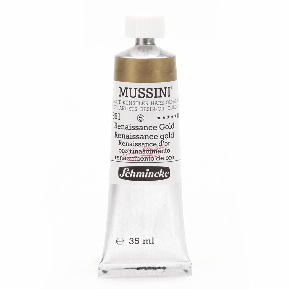 Schmincke Mussini Yağlı Boya 35ml Renaissance Gold 861 S.5
