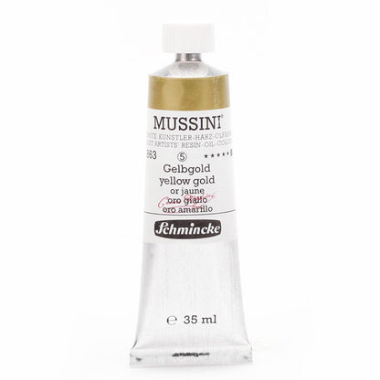 Schmincke Mussini Yağlı Boya 35ml Yellow Gold 863 S.5