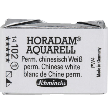 Schmincke Horadam Aquarell Permanent Chinese White 102 S.1 (Tam Tablet)