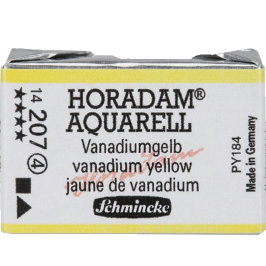 Schmincke Horadam Aquarell Vanadium Yellow 207 S.4 (Tam Tablet)