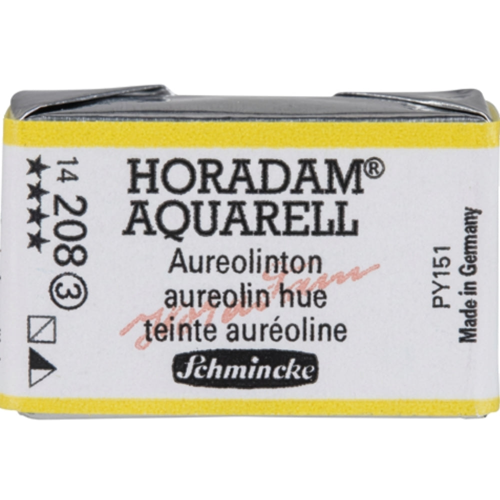 Schmincke Horadam Aquarell Aureolin Modern 208 S.3 (Tam Tablet)
