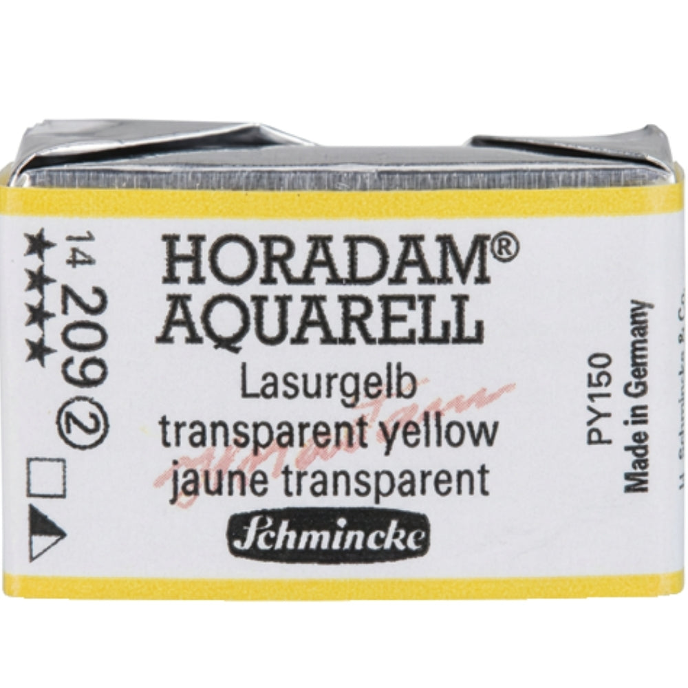Schmincke Horadam Aquarell Translucent Yellow 209 S.2 (Tam Tablet)
