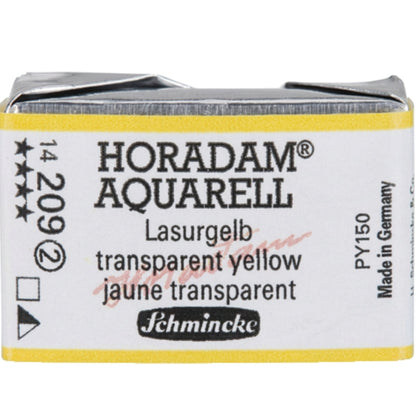 Schmincke Horadam Aquarell Translucent Yellow 209 S.2 (Tam Tablet)