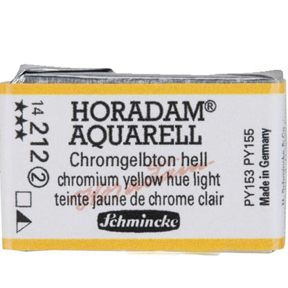 Schmincke Horadam Aquarell Chrome Yellow Light 212 S.2 (Tam Tablet)