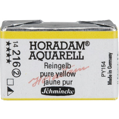 Schmincke Horadam Aquarell Pure Yellow 216 S.2 (Tam Tablet)