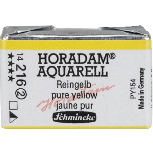 Schmincke Horadam Aquarell Pure Yellow 216 S.2 (Tam Tablet)