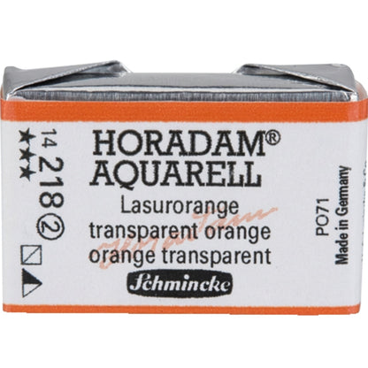 Schmincke Horadam Aquarell Translucent Orange 218 S.2 (Tam Tablet)