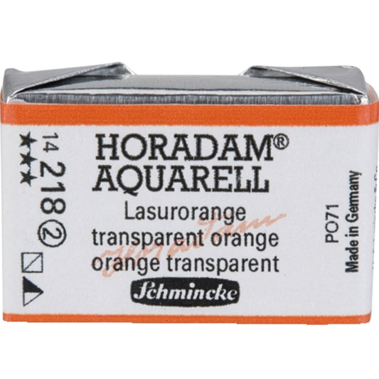 Schmincke Horadam Aquarell Translucent Orange 218 S.2 (Tam Tablet)