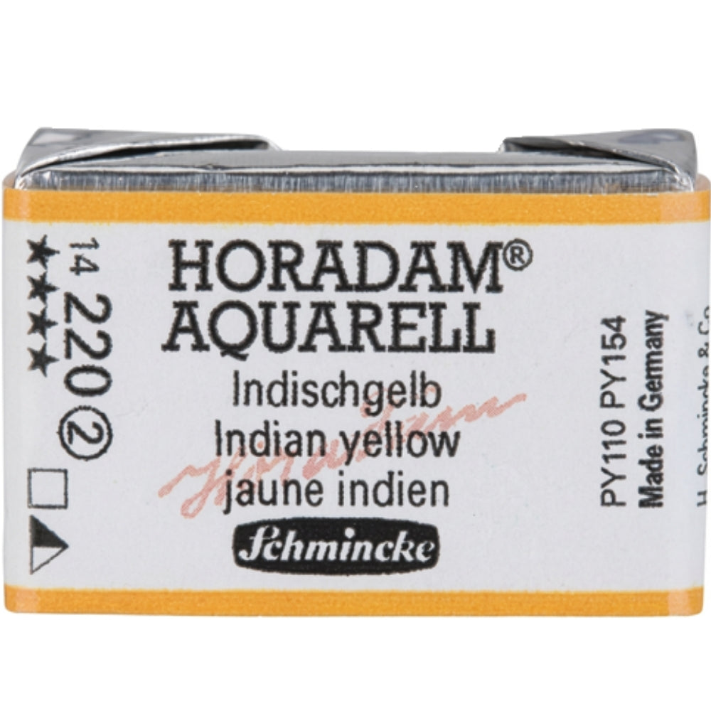 Schmincke Horadam Aquarell Indian Yellow 220 S.2 (Tam Tablet)