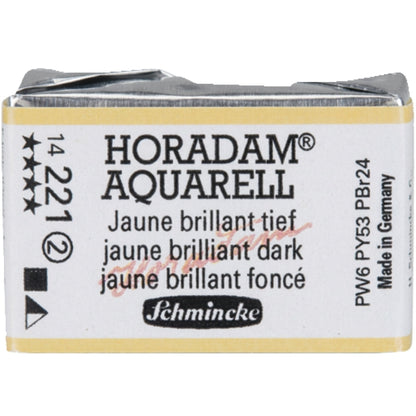Schmincke Horadam Aquarell Jaune Brilliant Dark 221 S.2 (Tam Tablet)