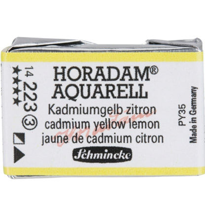 Schmincke Horadam Aquarell Cadmium Yellow Lemon 223 S.3 (Tam Tablet)