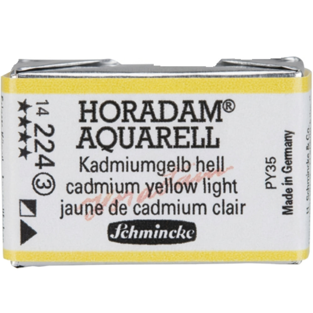 Schmincke Horadam Aquarell Cadmium Yellow Light 224 S.3 (Tam Tablet)