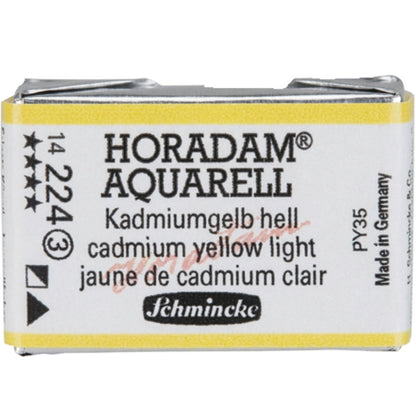Schmincke Horadam Aquarell Cadmium Yellow Light 224 S.3 (Tam Tablet)