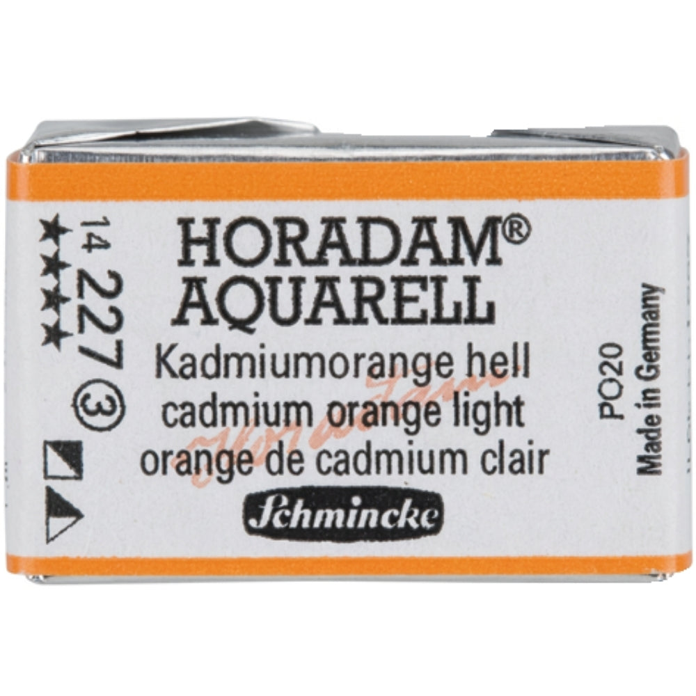 Schmincke Horadam Aquarell Cadmium Orange Light 227 S.3 (Tam Tablet)