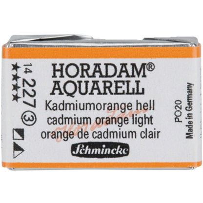 Schmincke Horadam Aquarell Cadmium Orange Light 227 S.3 (Tam Tablet)