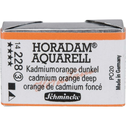 Schmincke Horadam Aquarell Cadmium Orange Deep 228 S.3 (Tam Tablet)
