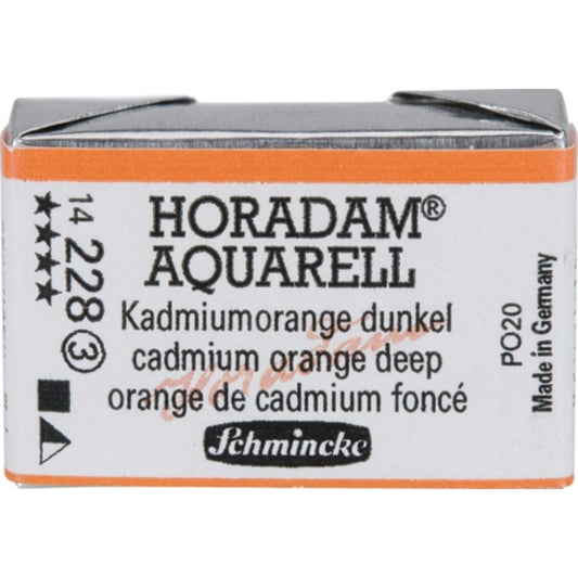 Schmincke Horadam Aquarell Cadmium Orange Deep 228 S.3 (Tam Tablet)