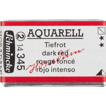 Schmincke Horadam Aquarell Dark Red 345 S.2 (Tam Tablet)