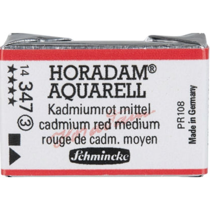 Schmincke Horadam Aquarell Cadmium Red Middle 347 S.3 (Tam Tablet)