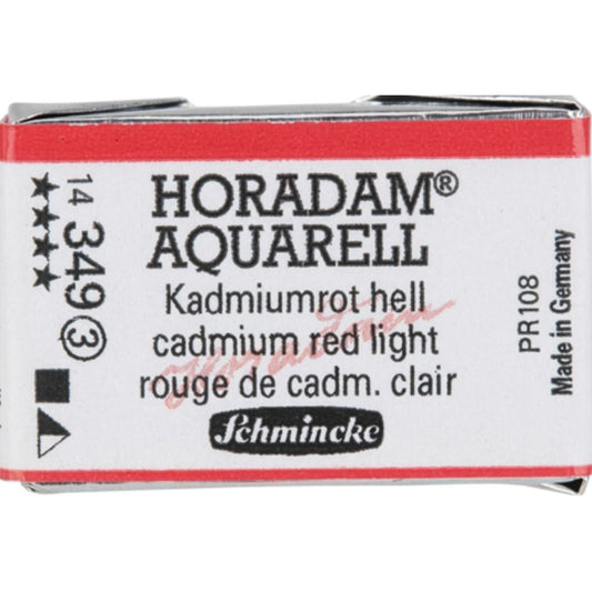 Schmincke Horadam Aquarell Cadmium Red Light 349 S.3 (Tam Tablet)