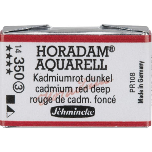 Schmincke Horadam Aquarell Cadmium Red Deep 350 S.3 (Tam Tablet)