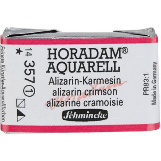 Schmincke Horadam Aquarell Alizarin Crimson 357 S.1 (Tam Tablet)