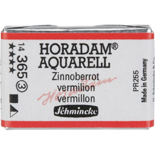 Schmincke Horadam Aquarell Vermilion 365 S.3 (Tam Tablet)