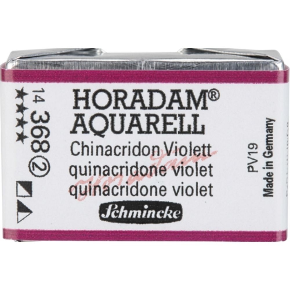 Schmincke Horadam Aquarell Quinacridone Violet 368 S.2 (Tam Tablet)