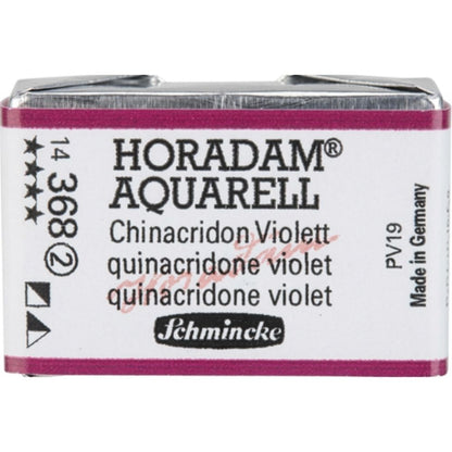 Schmincke Horadam Aquarell Quinacridone Violet 368 S.2 (Tam Tablet)