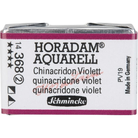Schmincke Horadam Aquarell Quinacridone Violet 368 S.2 (Tam Tablet)