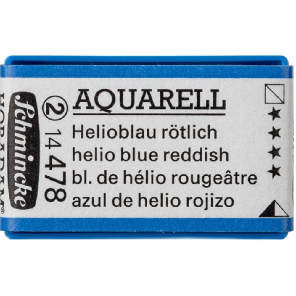 Schmincke Horadam Aquarell Helio Blue Reddish 478 S.2 (Tam Tablet)