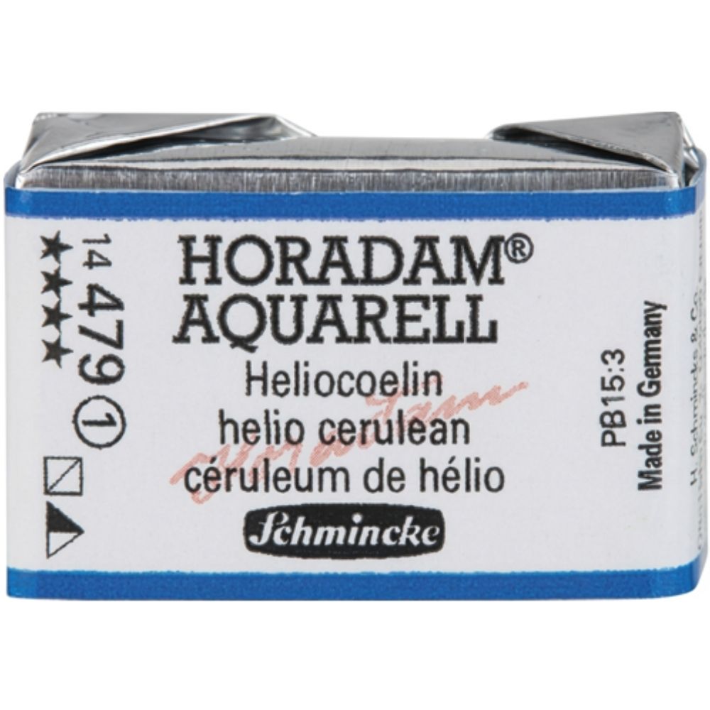 Schmincke Horadam Aquarell Helio Cerulean 479 S.1 (Tam Tablet)