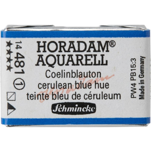 Schmincke Horadam Aquarell Cerulean Blue Hue 481 S.1 (Tam Tablet)