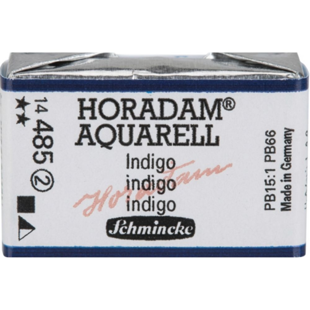 Schmincke Horadam Aquarell Indigo 485 S.2 (Tam Tablet)