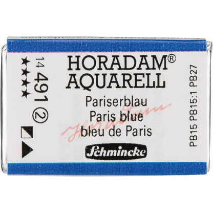 Schmincke Horadam Aquarell Paris Blue 491 S.2 (Tam Tablet)