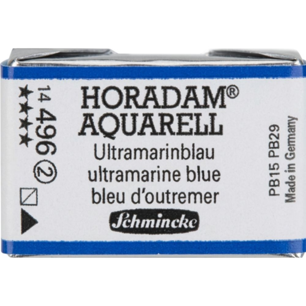 Schmincke Horadam Aquarell Ultramarine Blue 496 S.2 (Tam Tablet)