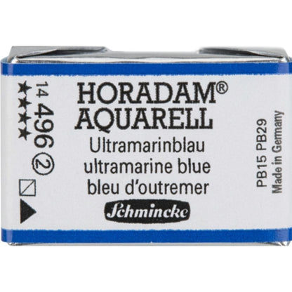 Schmincke Horadam Aquarell Ultramarine Blue 496 S.2 (Tam Tablet)