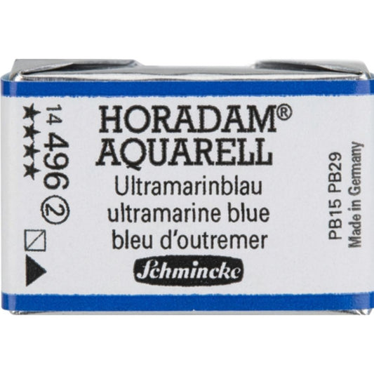 Schmincke Horadam Aquarell Ultramarine Blue 496 S.2 (Tam Tablet)